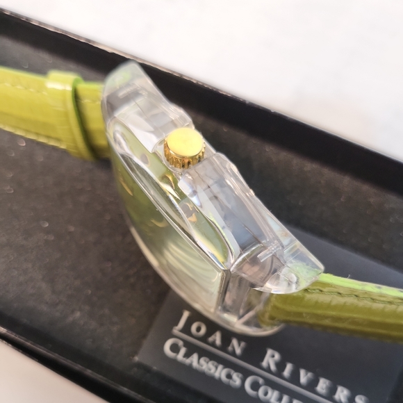 Joan Rivers Collection Watch Woman's Green New - Picture 9 of 11